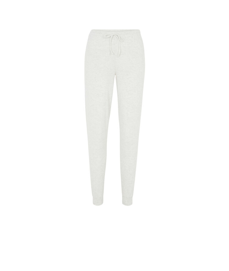 Pantalón de punto afelpado quodiz gris.