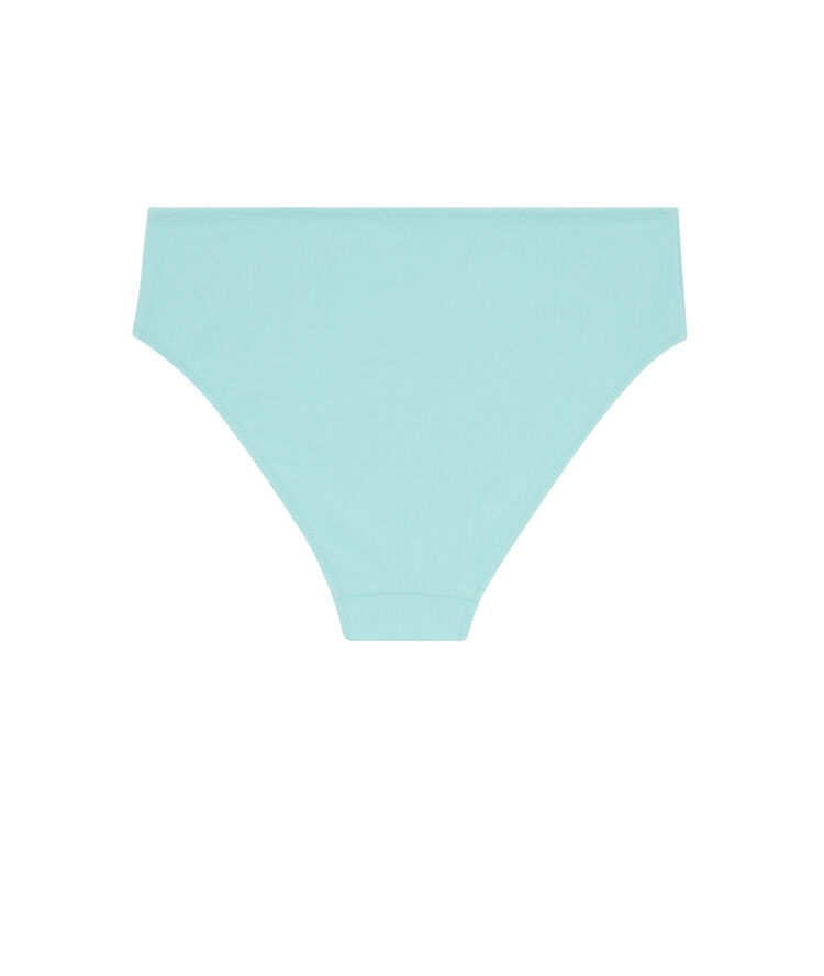 Parte de abajo de bikini braguita de talle alto - azul turquesa azul turquesa.