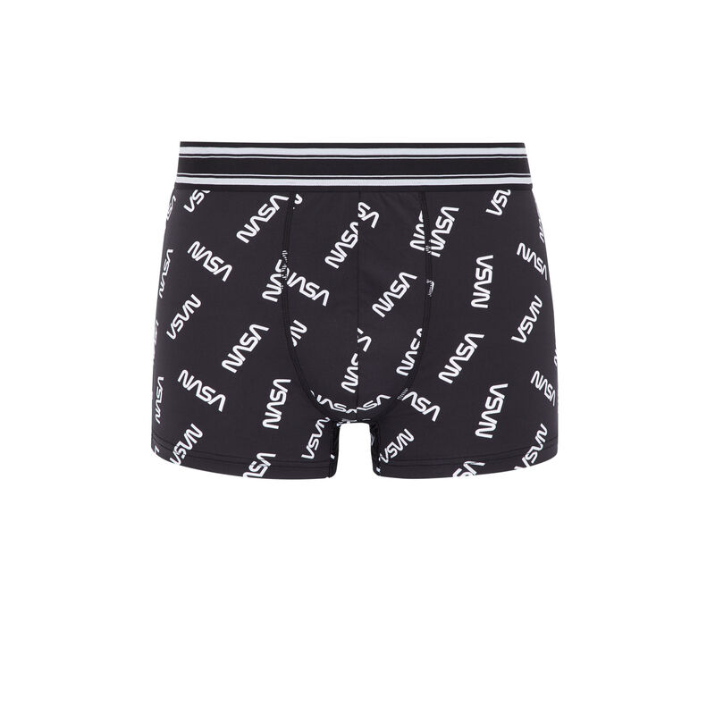 Calzoncillo bóxer negro nasasiz Calzoncillo bóxer negro nasasiz;