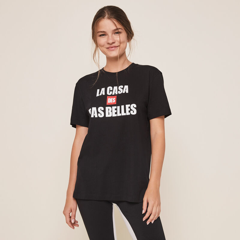 camiseta manga corta con mensaje depabelliz camiseta manga corta con mensaje depabelliz;