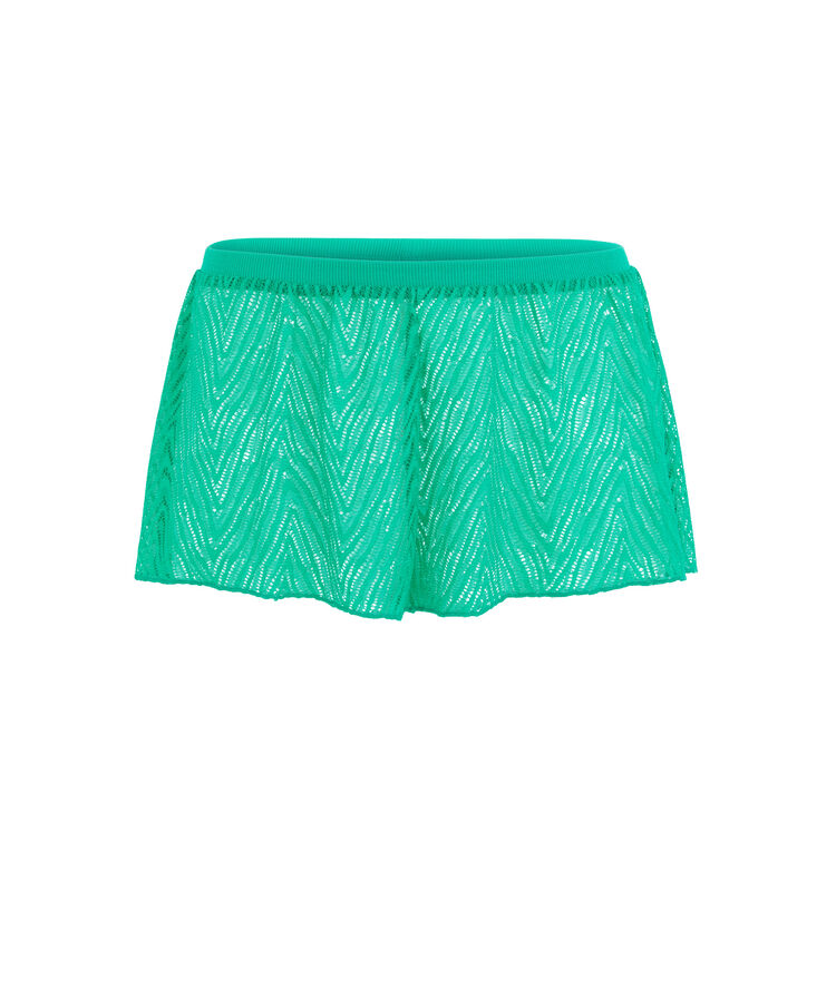 Short verde transparente dentebiz verde.