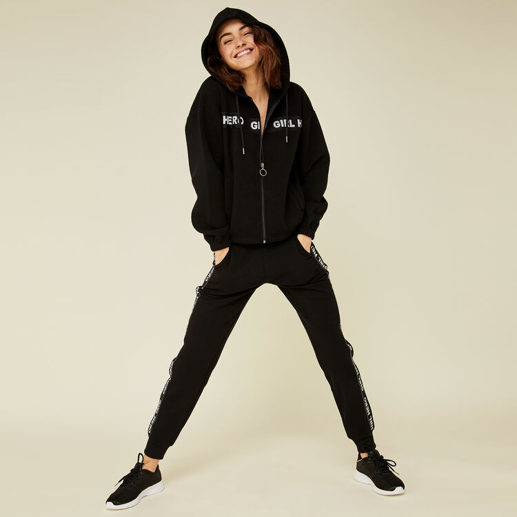 Chaqueta negra herogirliz black.