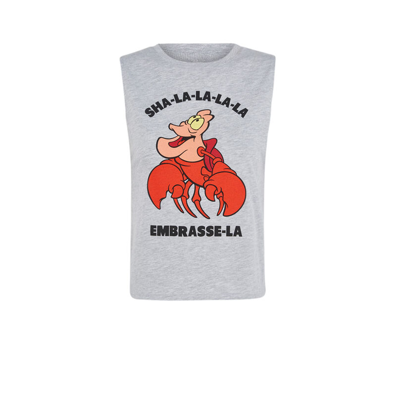 Camiseta gris sin mangas Embrassiz Camiseta gris sin mangas Embrassiz;