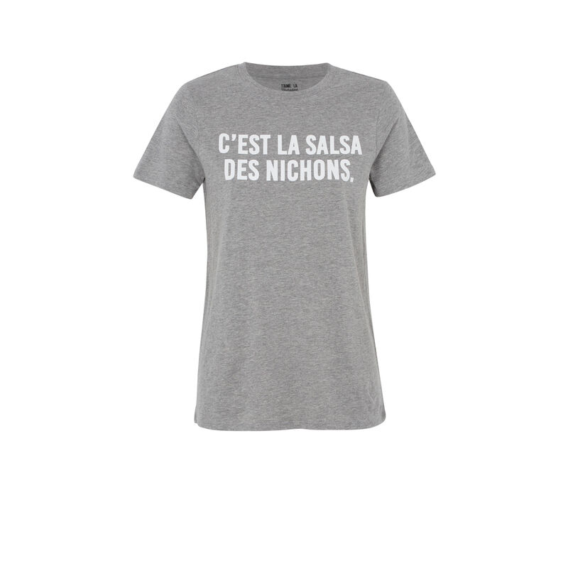Camiseta gris salsaiz Camiseta gris salsaiz;