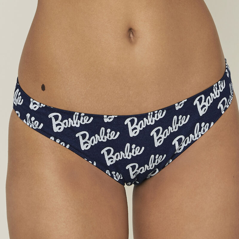 Braguita vaquera con estampado logo barbie utiz Braguita vaquera con estampado logo barbie utiz;