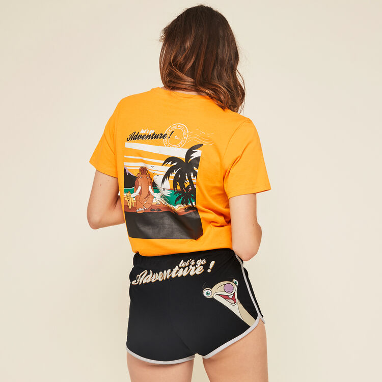 Shorts negros mathawaiz negro.