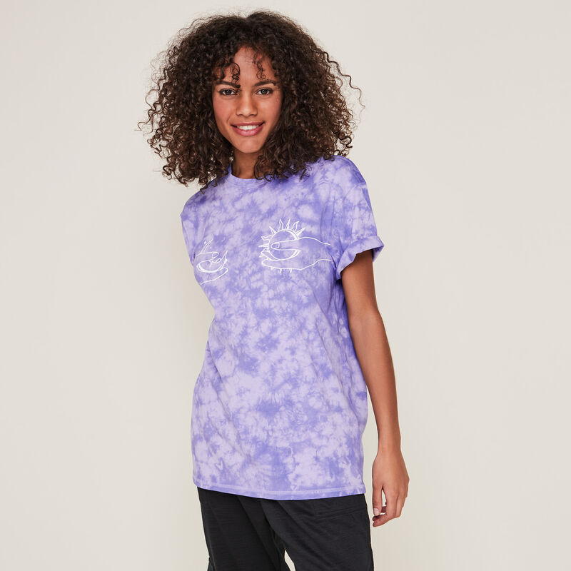 Top con estampado astro tieanddyiz Top con estampado astro tieanddyiz;