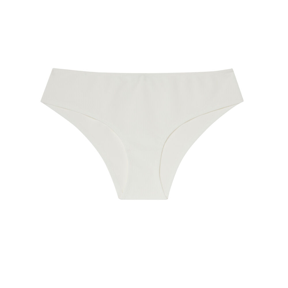 Braguita culotte de microfibra - crudo crudo.