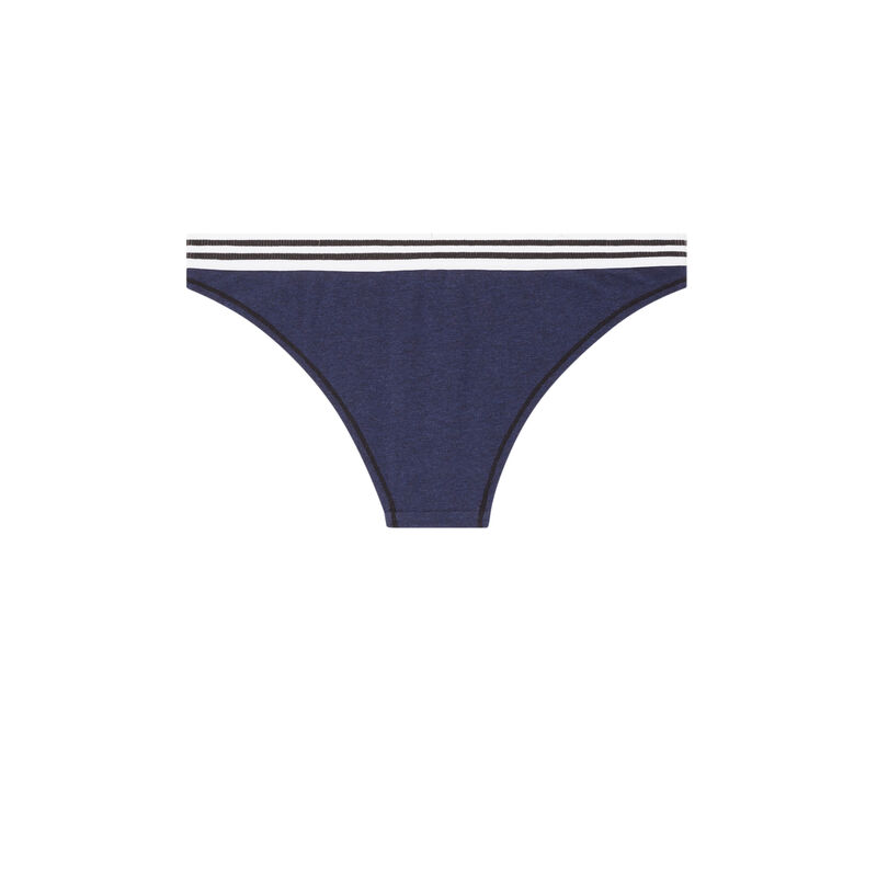 braguita de algodón - azul braguita de algodón - azul;