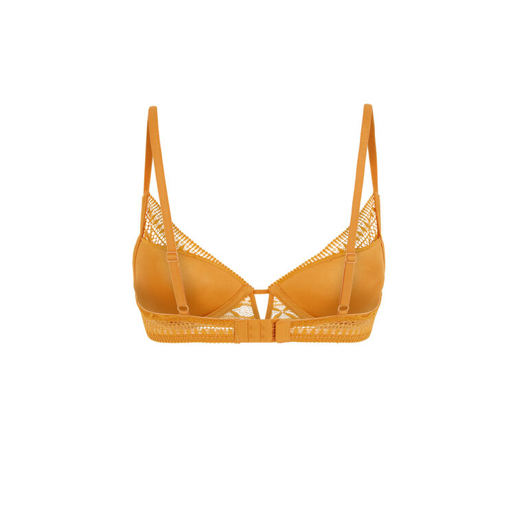 Sujetador corpiño push-up ocre elenoriz Sujetador corpiño push-up ocre elenoriz;