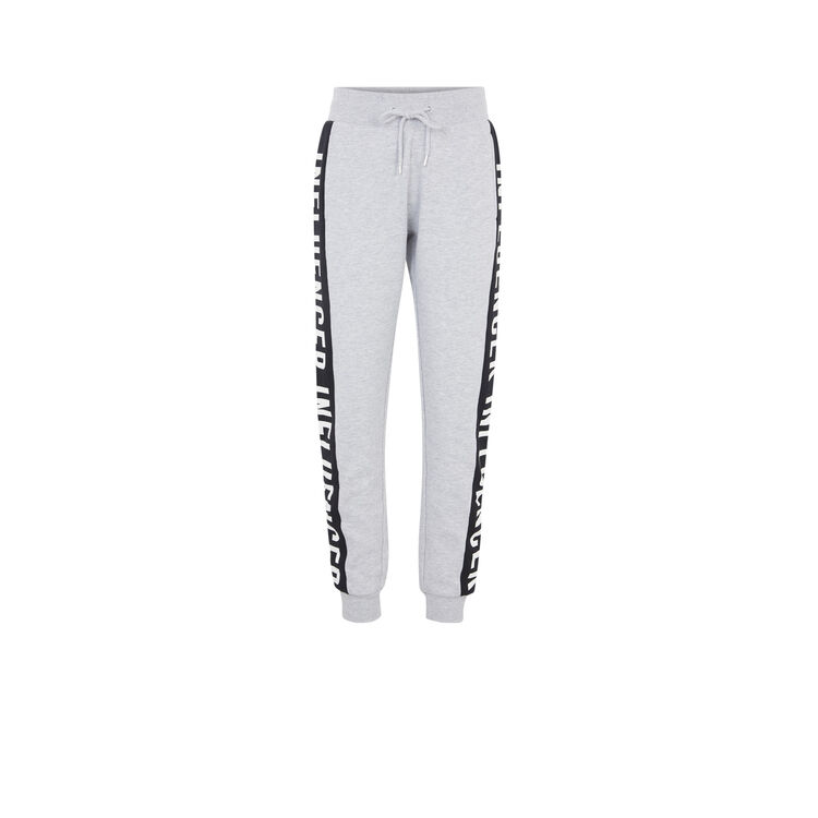 Pantalóm con bandas laterales hellovibiz gris.