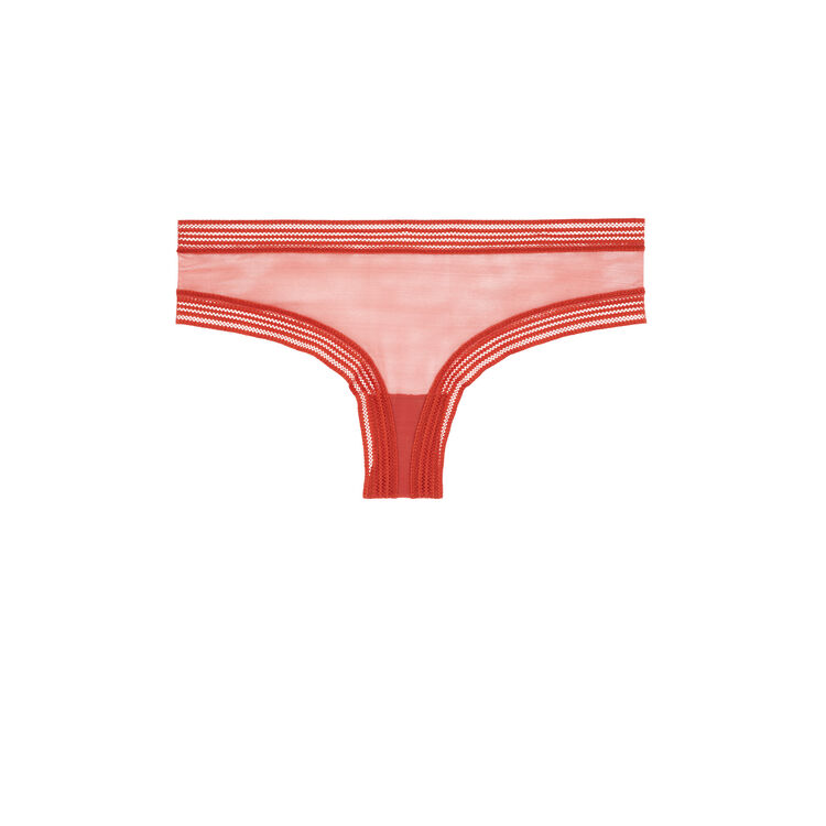 Braguita culotte wafiz terracota Braguita culotte wafiz terracota;