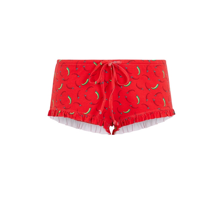 Shorts rojos calientiz rojo.