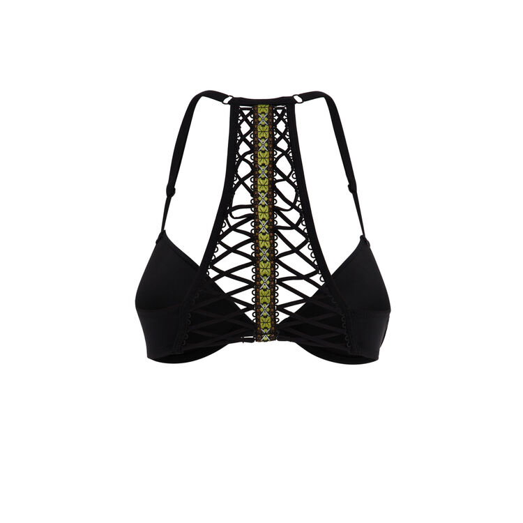 Sujetador push-up negro punklaciz Sujetador push-up negro punklaciz;