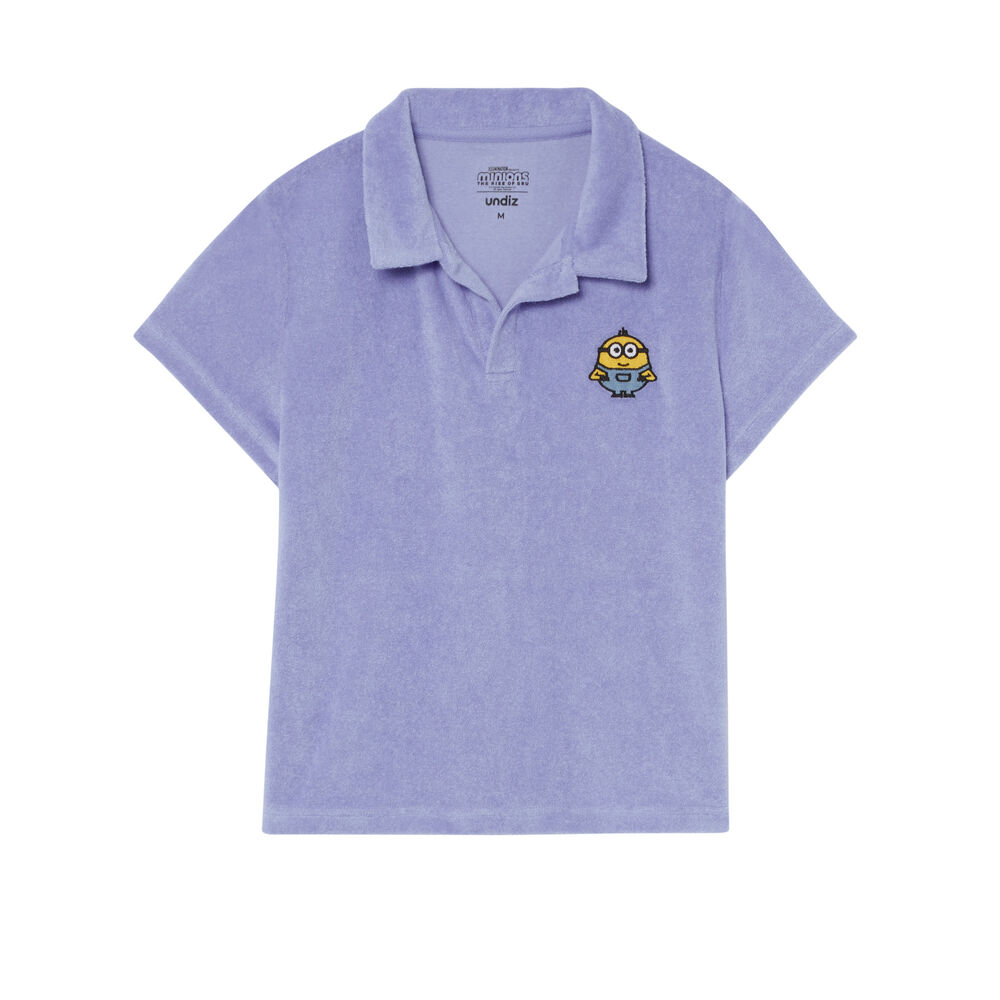Top polo los minions - azul azul.
