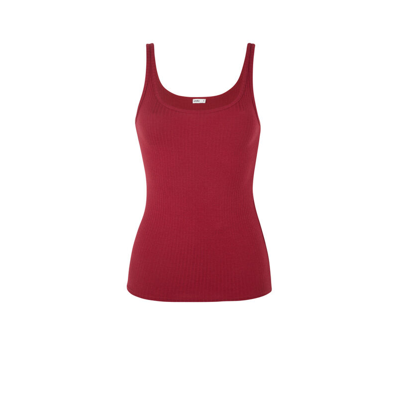 Top de camiseta de punto liso debidiz Top de camiseta de punto liso debidiz ;