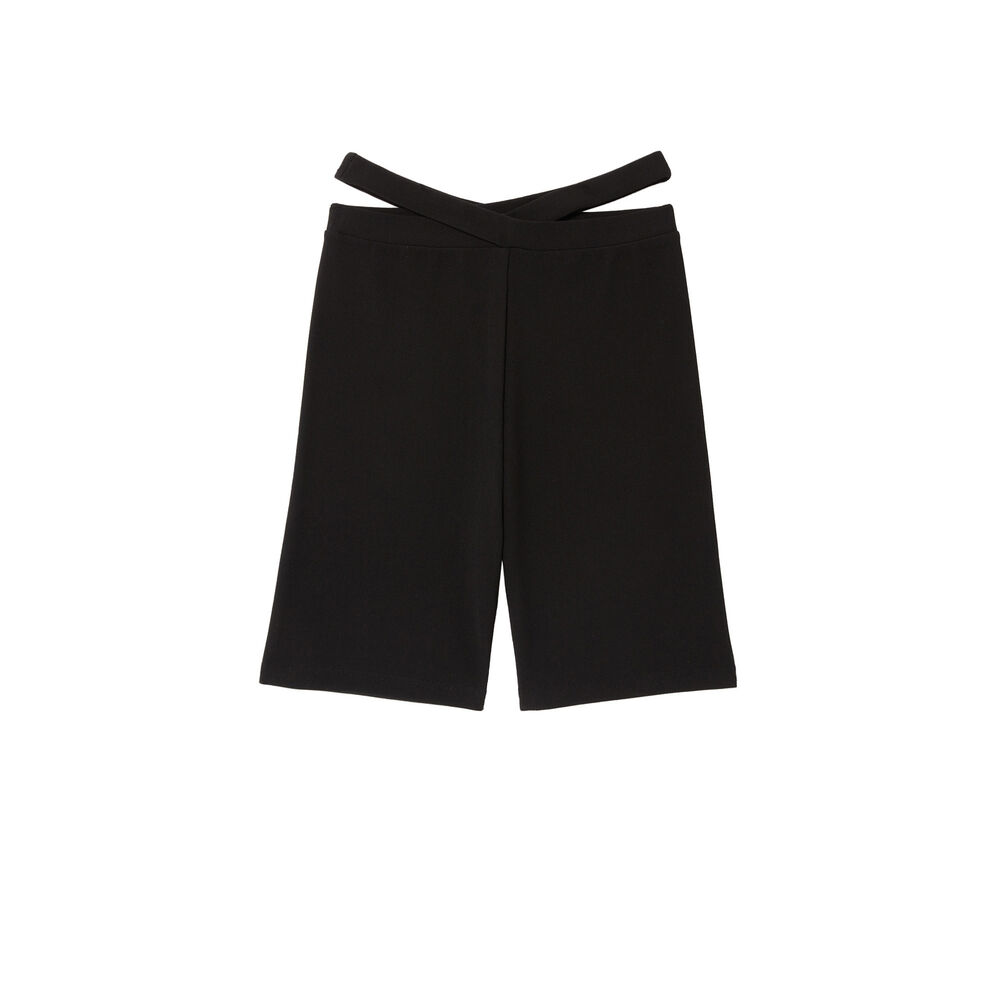 Ciclistas con cordones aya x undiz - negro negro.