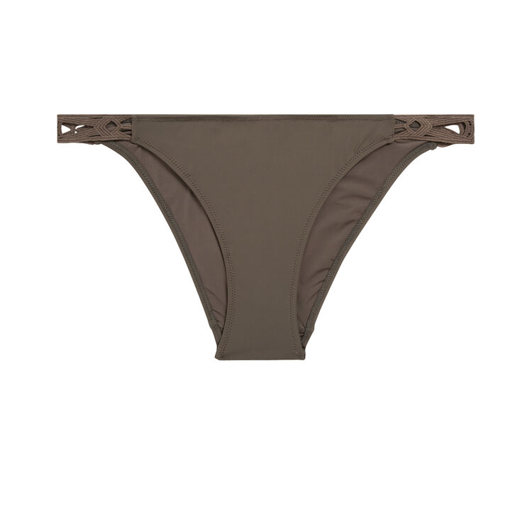Parte de abajo de bikini verde caqui cancuniz Parte de abajo de bikini verde caqui cancuniz;