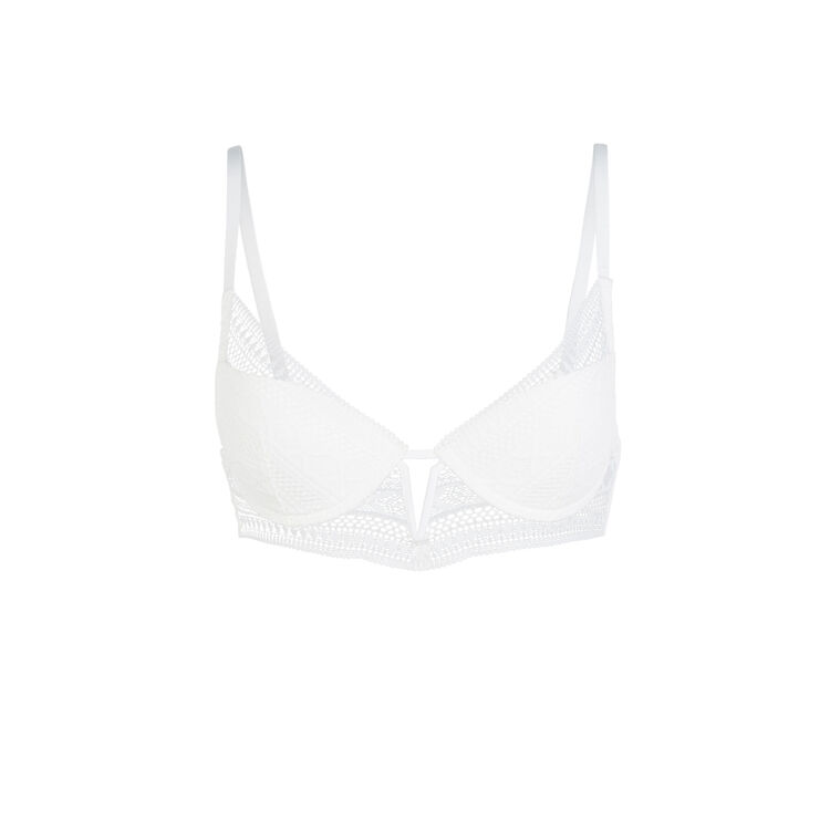 Sujetador corpiño push-up blanco elenoriz Sujetador corpiño push-up blanco elenoriz;
