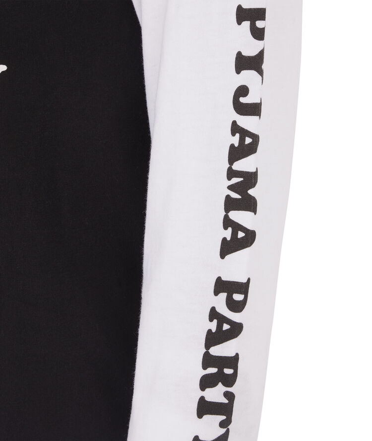 Camiseta de manga larga con estampado de chip y chop chipdaliz negro.