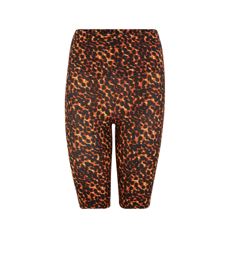 Pantalón ciclista de talle alto - negro negro.