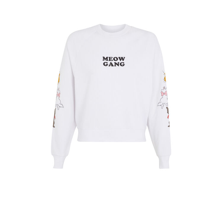 Sudadera blanca troublediz Sudadera blanca troublediz;
