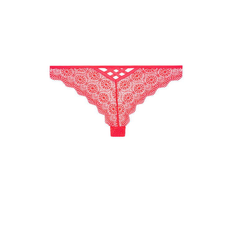 Braguita brasileña coral fluo totoiz rosa.