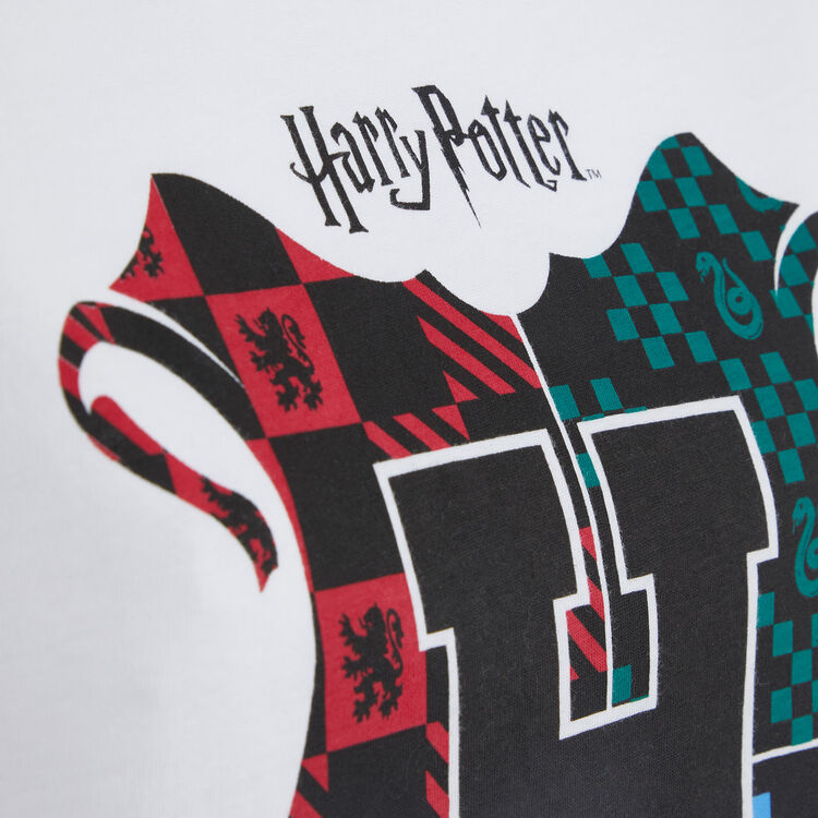Camiseta de manga corta harrypottiz blanc.