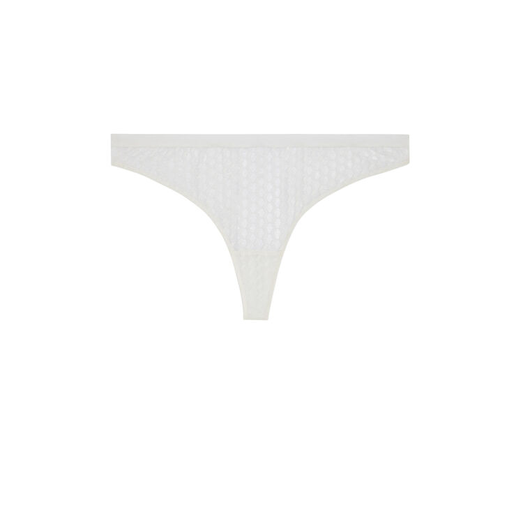 Braguita tanga blanca Graphimeshiz Braguita tanga blanca Graphimeshiz;