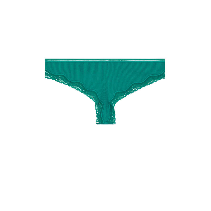 Braguita brasileña de algodón - verde Braguita brasileña de algodón - verde;