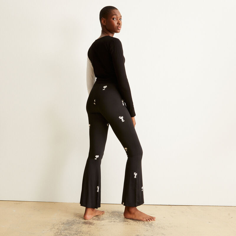 Pantalón con motivos de Snoopy - negro Pantalón con motivos de Snoopy - negro;
