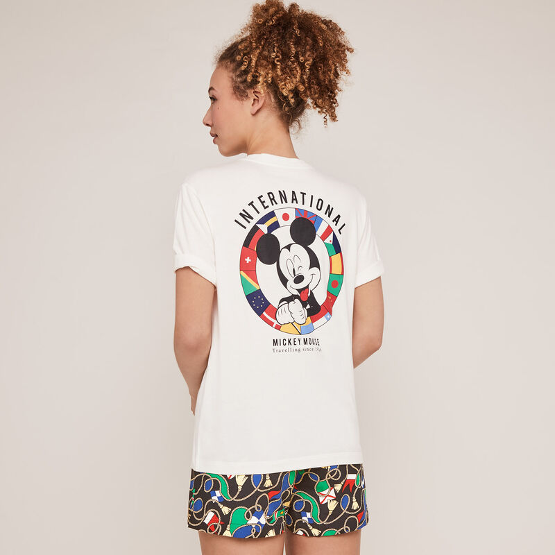 Short con estampado de cadenas - azul marino Short con estampado de cadenas - azul marino;