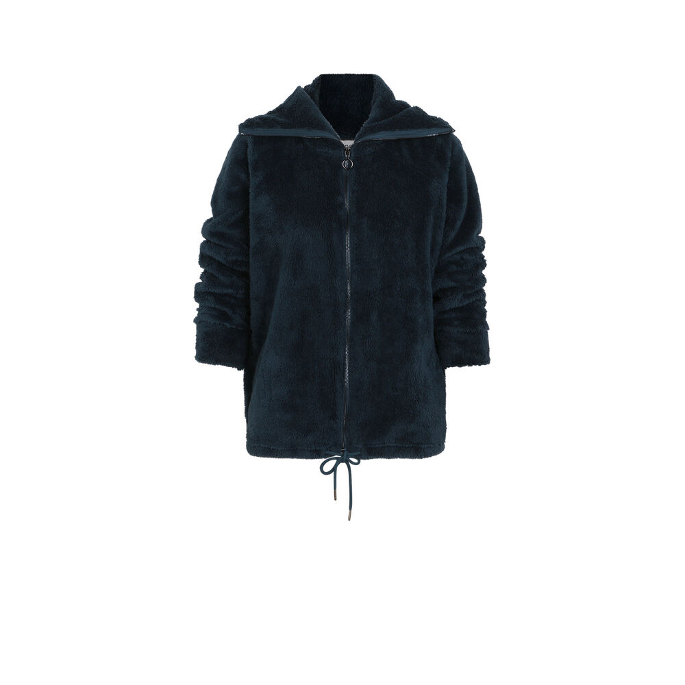 Chaqueta polar con cremallera - azul azul.