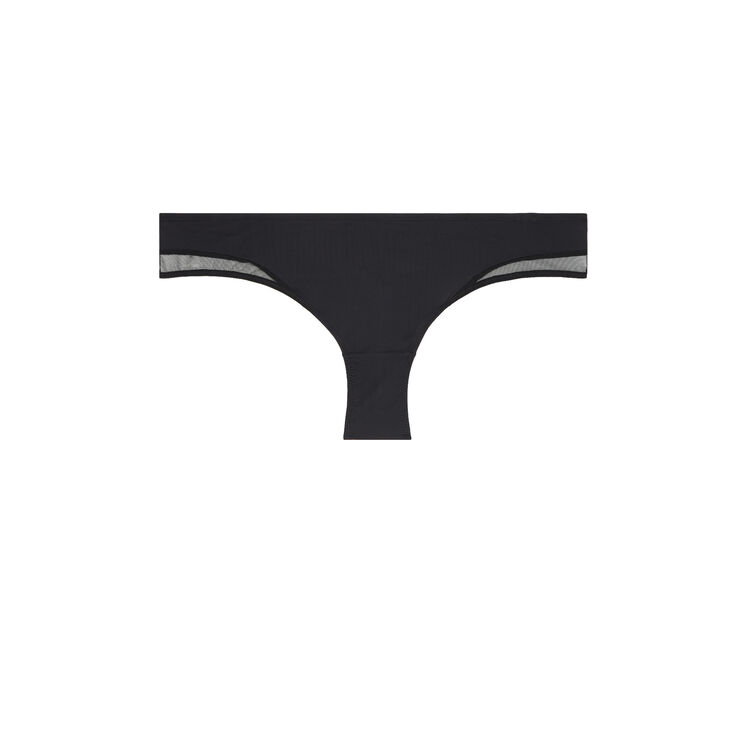 Braguita culotte con microdetalles de bisutería Braguita culotte con microdetalles de bisutería;