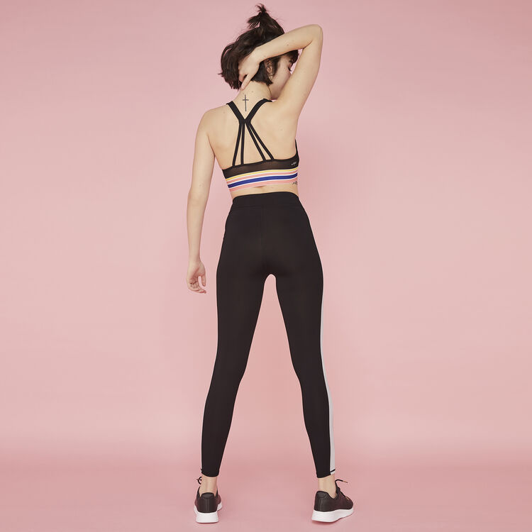 Legging negro popstripiz black.