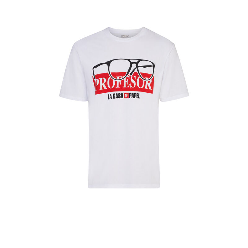 Camiseta de La Casa de Papel - blanca Camiseta de La Casa de Papel - blanca;