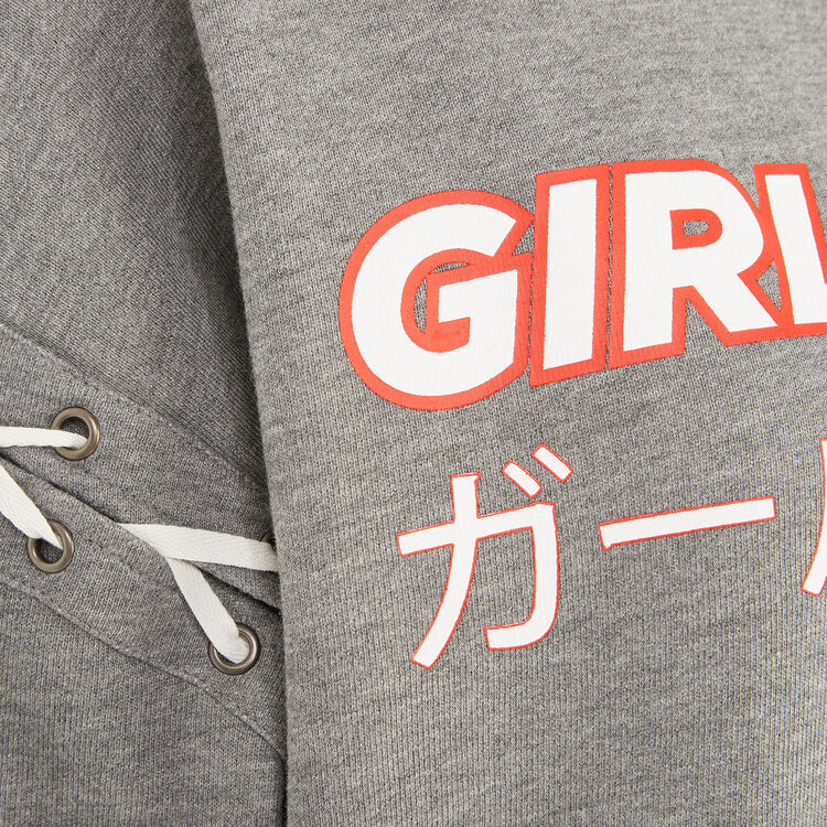 Sudadera gris girlgiz Sudadera gris girlgiz;