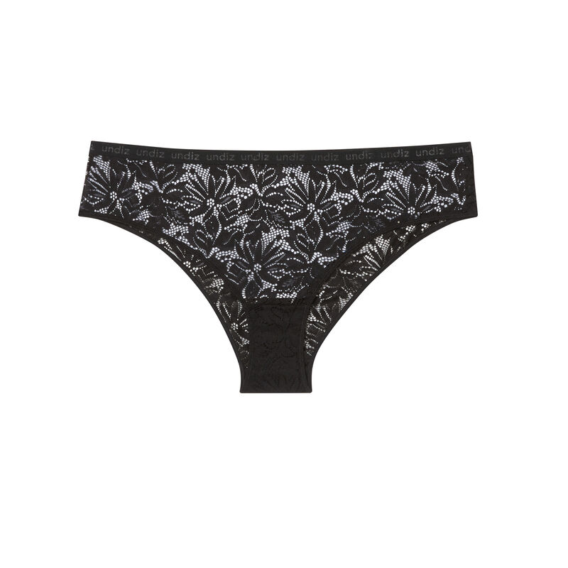 Braguita culotte de encaje - negro Braguita culotte de encaje - negro ;