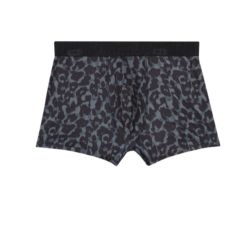 bóxer con estampado de leopardo - negro bóxer con estampado de leopardo - negro;