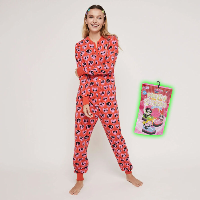 Mono de manga larga estampado Las Supernenas nananiz Mono de manga larga estampado Las Supernenas nananiz;