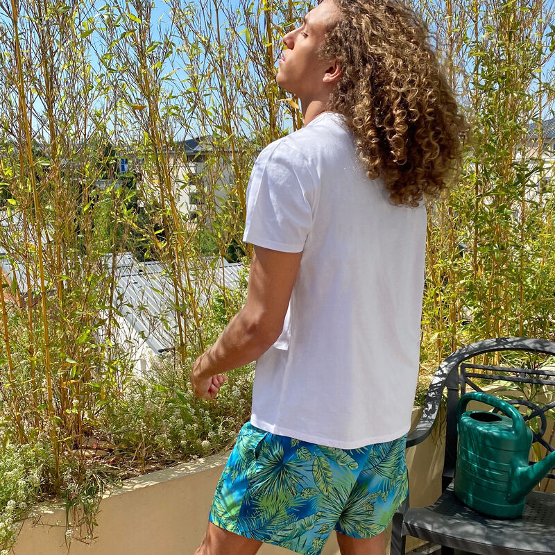 Shorts de baño para hombre - azul turquesa Shorts de baño para hombre - azul turquesa;