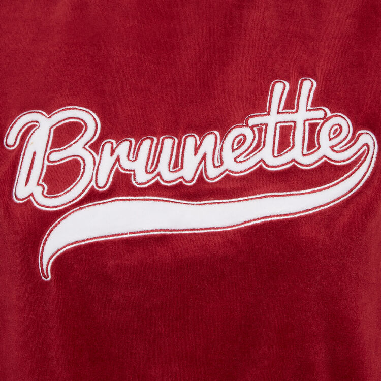 Sudadera burdeos teambruniz Sudadera burdeos teambruniz;