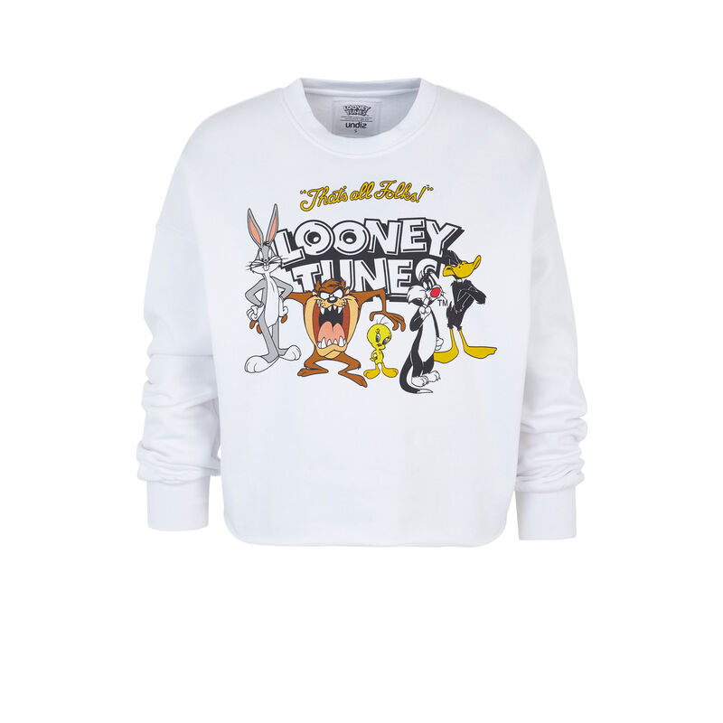 Sudadera blanca warniz Sudadera blanca warniz;