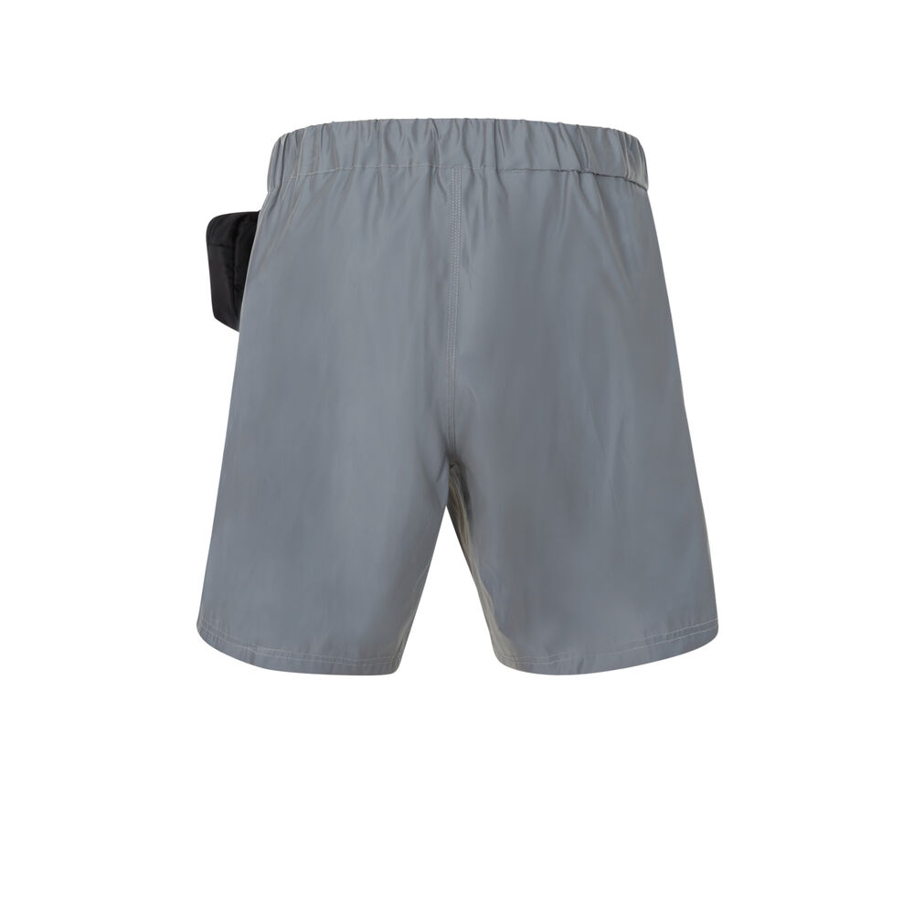 Shorts de baño reflectantes - gris gris.