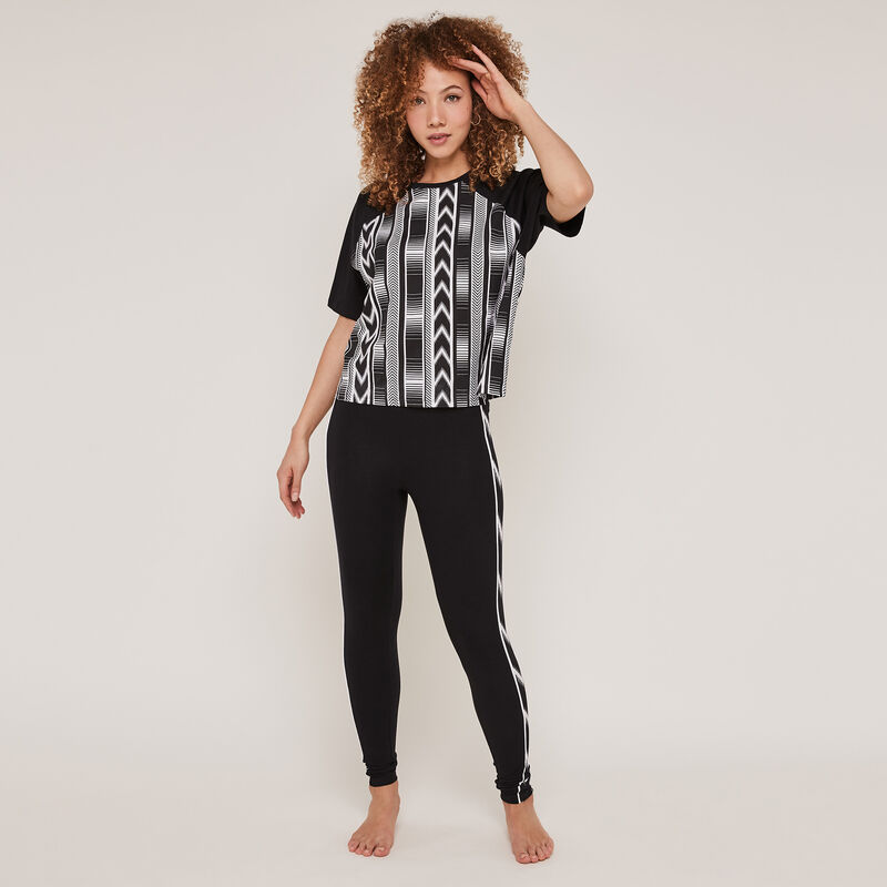Leggings de punto con estampado sidethnikiz Leggings de punto con estampado sidethnikiz;