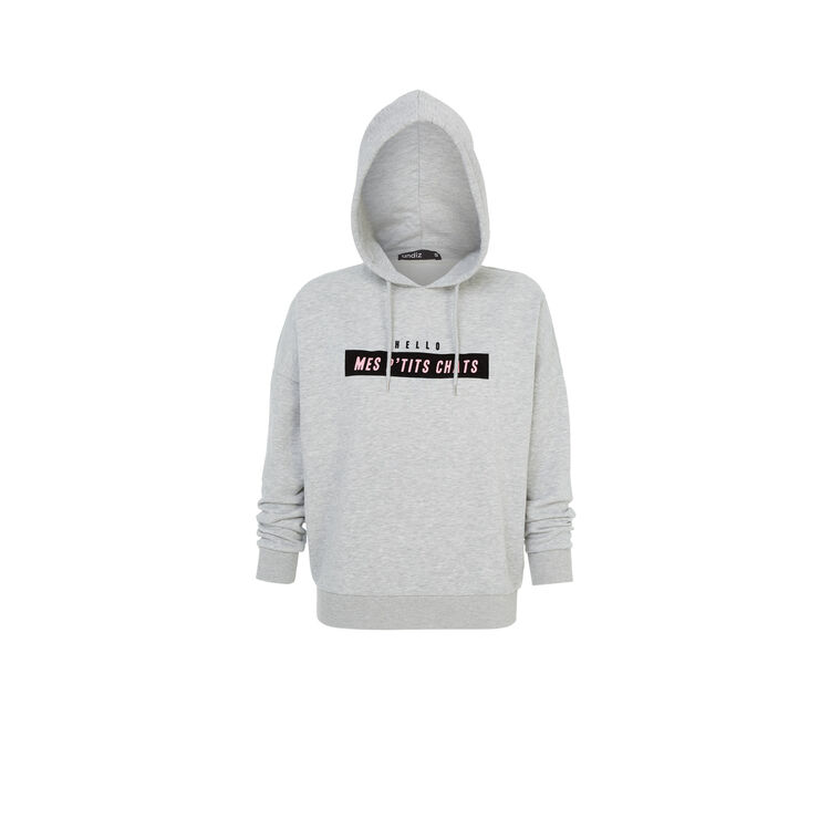 Sudadera gris hellochatiz Sudadera gris hellochatiz;