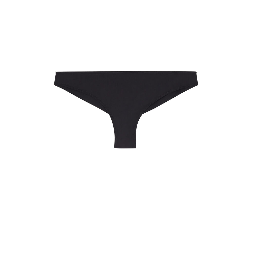 Parte de abajo de bikini braguita brasileña - negro negro.