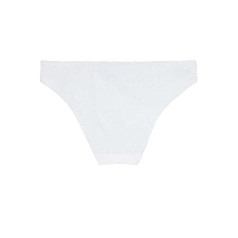 Braguita de microfibra lisa - blanca Braguita de microfibra lisa - blanca ;
