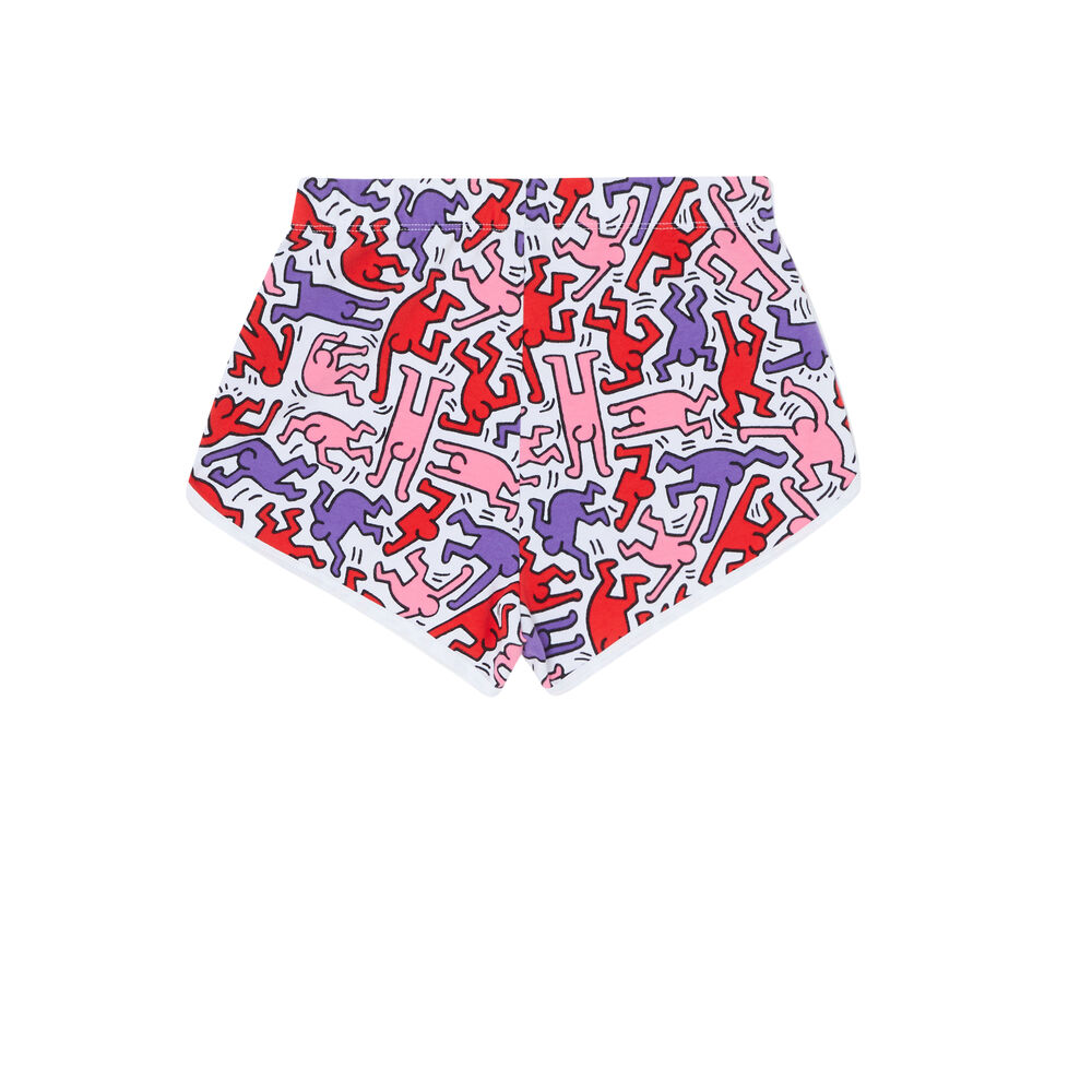 Shorts con motivos - blanco blanco.