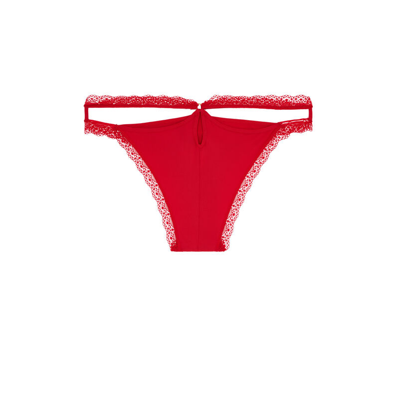 Braguita de micro neuneudiz rojo.